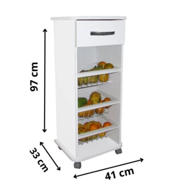 Fruteira simples com gaveta - Premium - Imagem 2