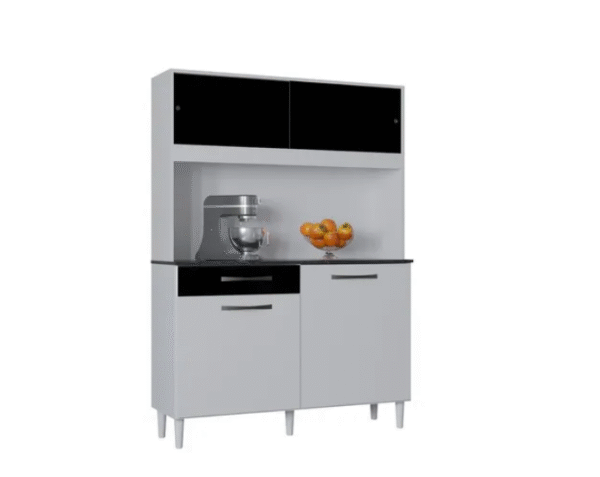 Kit de cozinha 4 portas 1 gaveta 1.20 cm - Grazi