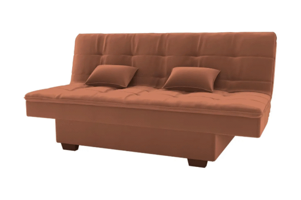 Sofá Cama 3 Lugares em Veludo - Esmeralda - Imagem 2